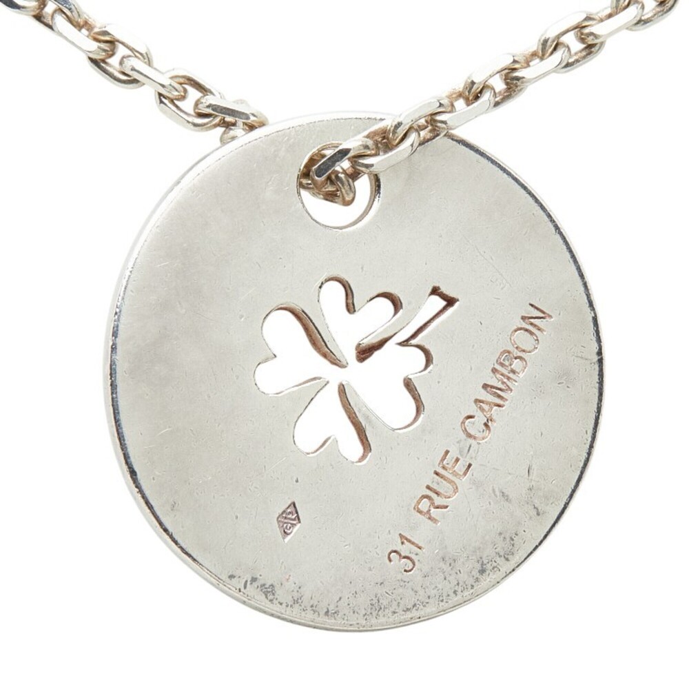 CHANEL Silver Love Necklace - Picture 3 of 6